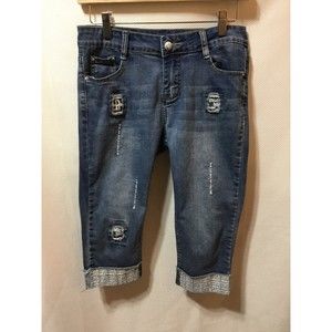 FUBU Jean Capris Size 29 EUC